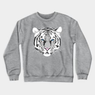 White tiger Crewneck Sweatshirt